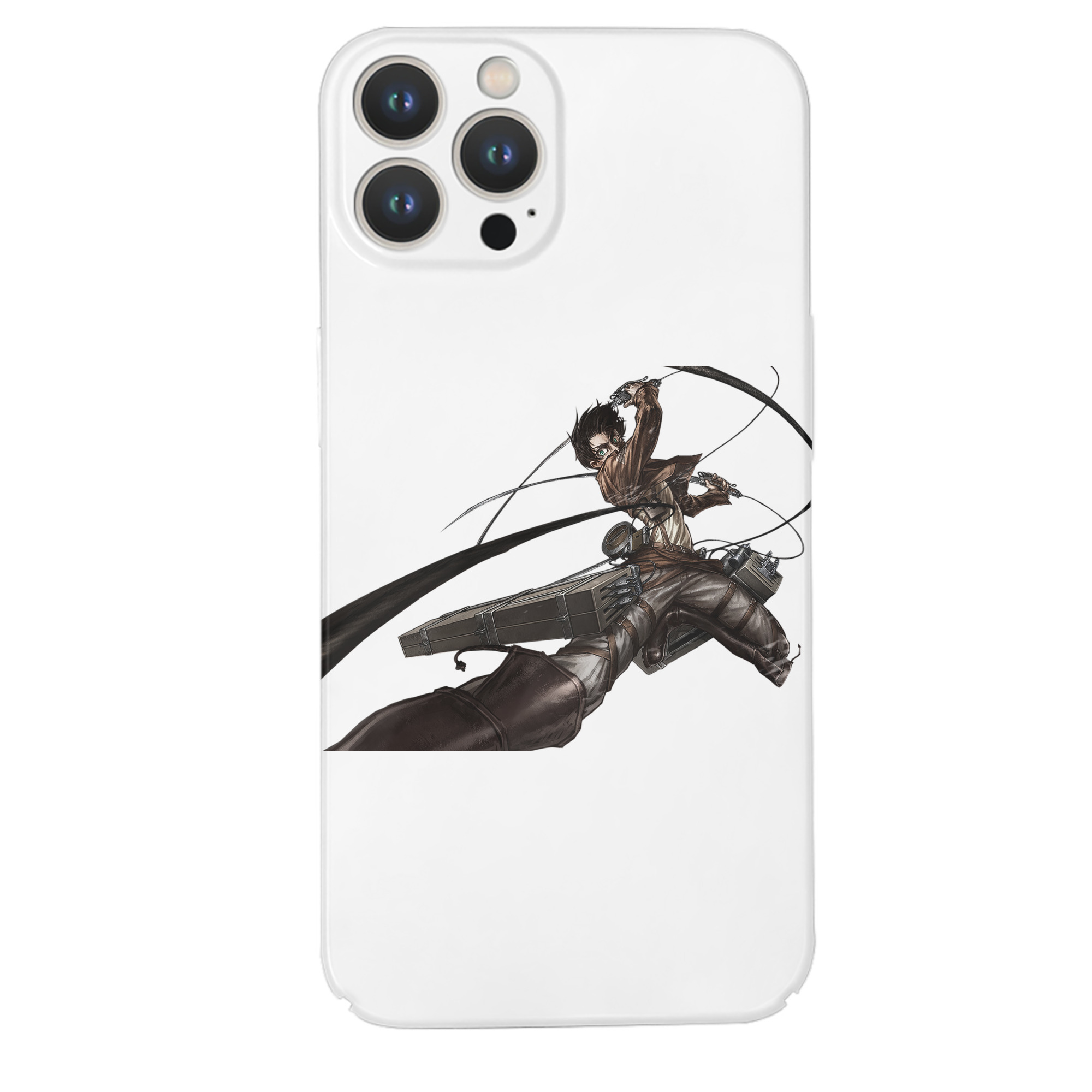 （画像用） 進撃の巨人 エレン･イェーガー Attack on Titan Eren Jäger 【iPhone 14シリーズ対応】ハードケース